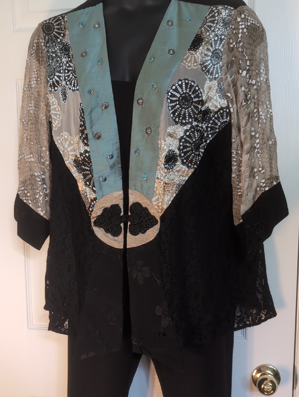 Vintage Spencer Alexis Dark Gray Jacket - 1X
